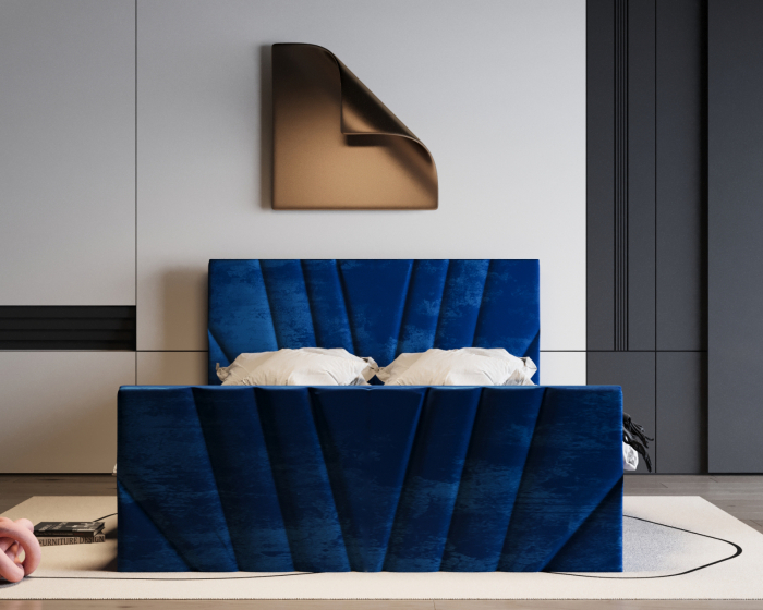 Pat Tony Tapițat Albastru [3]