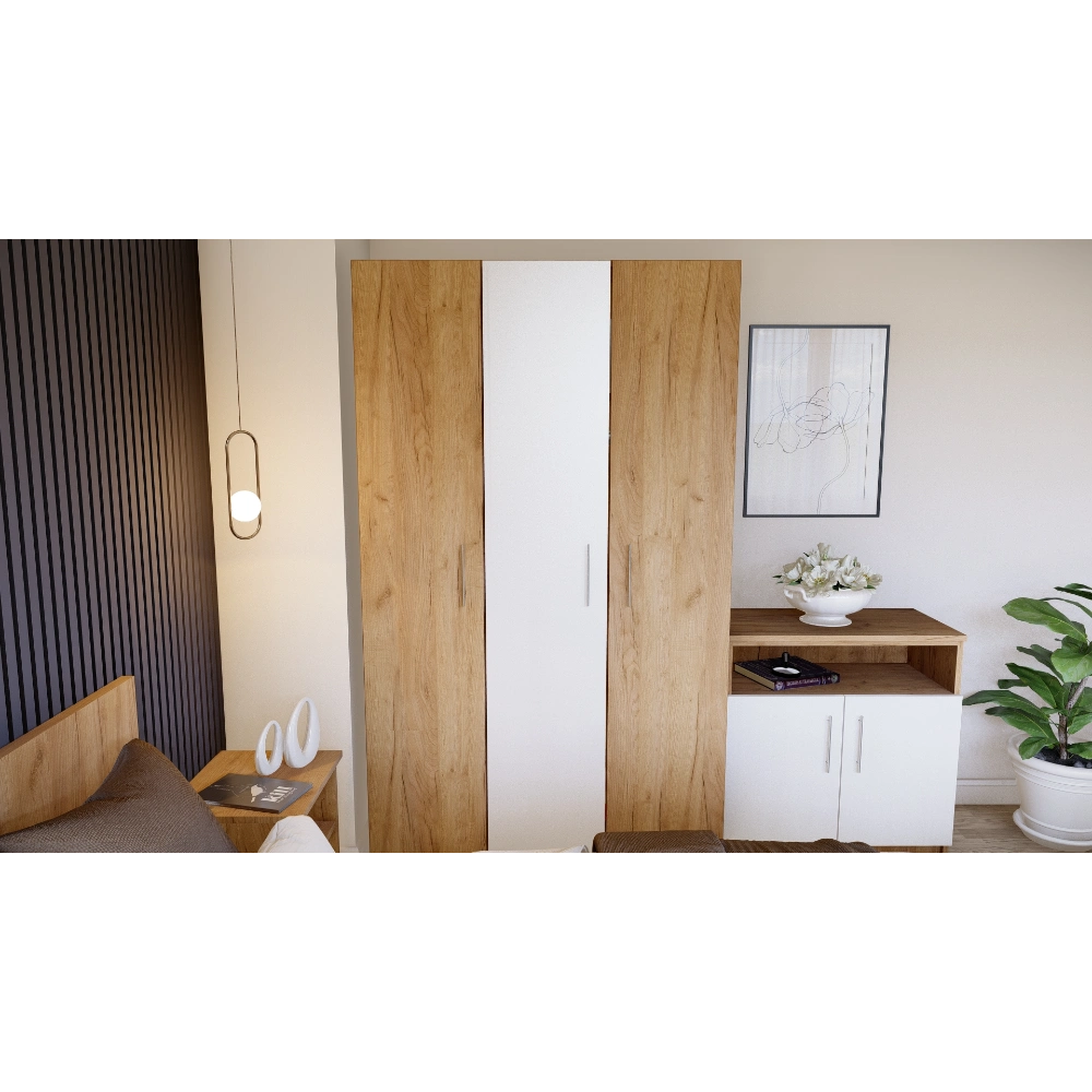 Dormitor Celine Sonoma&Alb [4]