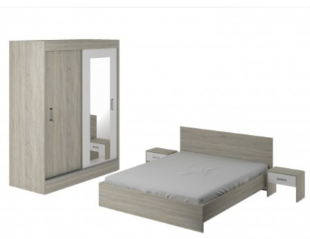 Dormitor Tosca Sonoma&Alb [1]