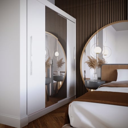 DRESSING/DULAP - Dressing Hermes Alb