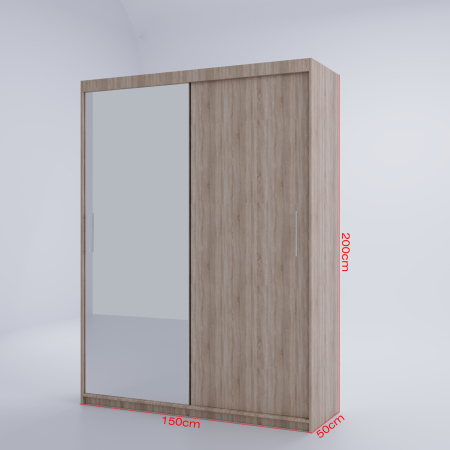 Dulap Kenzo cu Oglinda Sonoma [4]