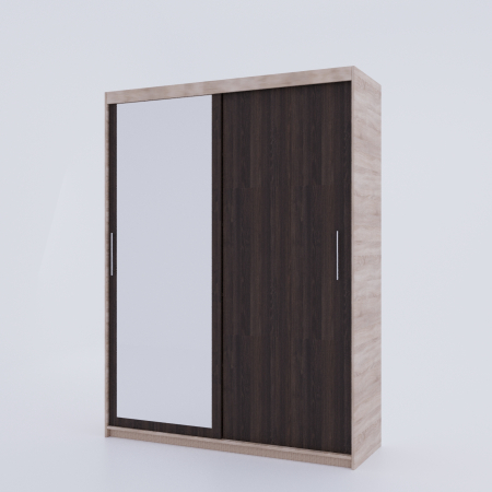 Dulap Kenzo cu Oglinda Sonoma&Wenge [3]