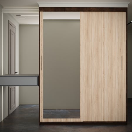 DRESSING/DULAP - Dulap Kenzo cu Oglinda Wenge&Sonoma