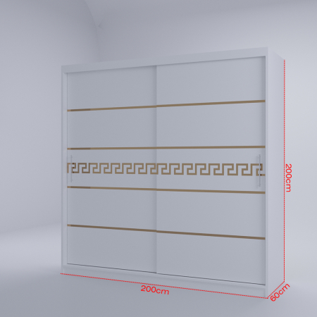 Dulap Kenzo Gold Alb 200*200 [4]