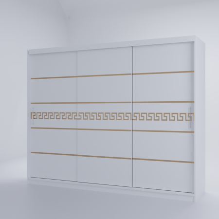 Dulap Kenzo Gold Alb 230*200 [2]