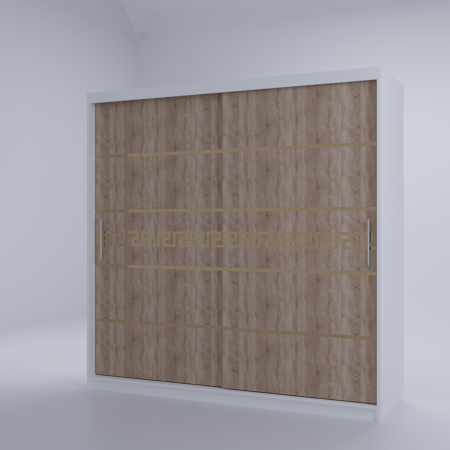 Dulap Kenzo Gold Alb&Sonoma 200*200 [2]