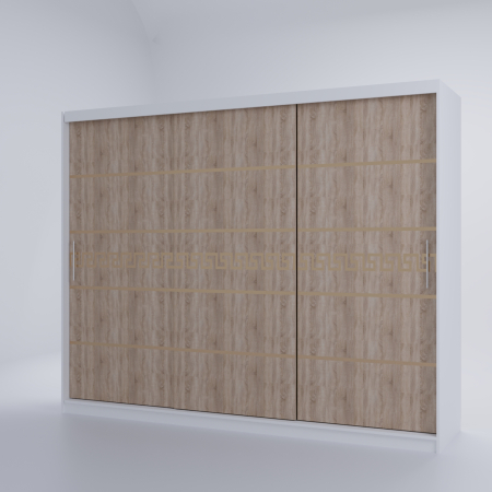 Dulap Kenzo Gold Alb&Sonoma 230*200 [2]