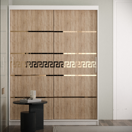 DRESSING/DULAP - Dulap Kenzo Gold Alb&Sonoma