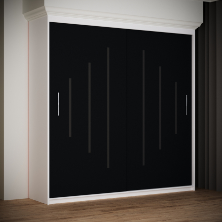 Dulap Kenzo Space Alb&Antracit 200*200 [1]