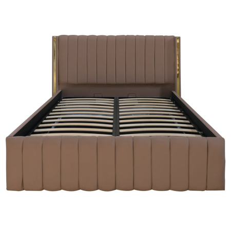 Pat Cairo New Bandă Aurie 140x200 cu Somieră Rabatabilă [1]