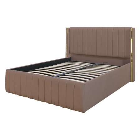 Pat Cairo New Bandă Aurie 140x200 cu Somieră Rabatabilă [4]