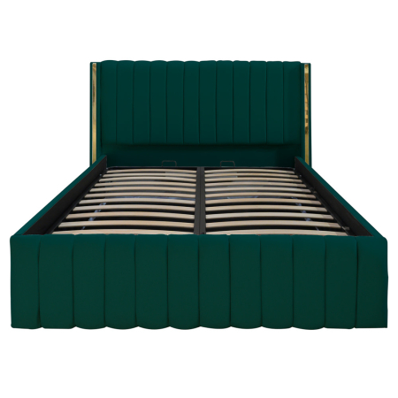 Pat Cairo New Bandă Aurie 160x200 cu Somieră Rabatabilă [1]