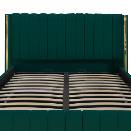 Pat Cairo New Bandă Aurie 160x200 cu Somieră Rabatabilă [2]