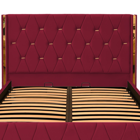 Pat Maldive New Roșu cu Somieră Rabatabilă [1]