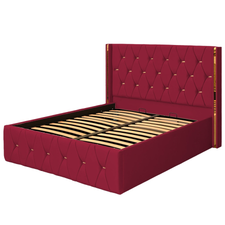 Pat Maldive New Roșu cu Somieră Rabatabilă [2]