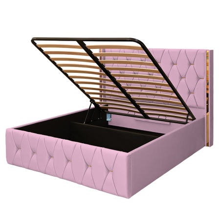 Pat Maldive New Roz cu Somieră Rabatabilă [2]