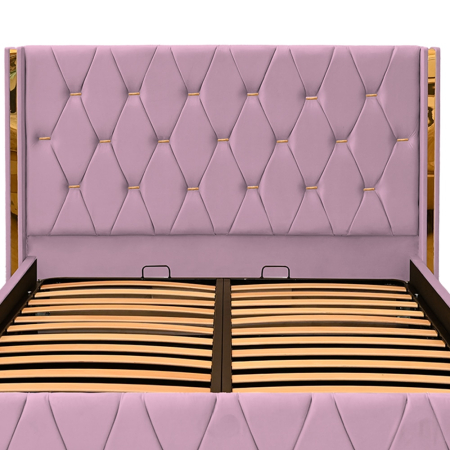 Pat Maldive New Roz cu Somieră Rabatabilă [1]