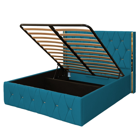 Pat Maldive New Turcoaz cu Somieră Rabatabilă [2]