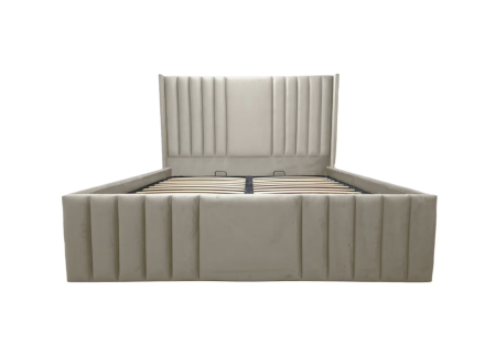 PATURI TAPITATE CU SOMIERA RABATABILA - Pat Milano cu Somieră Rabatabilă