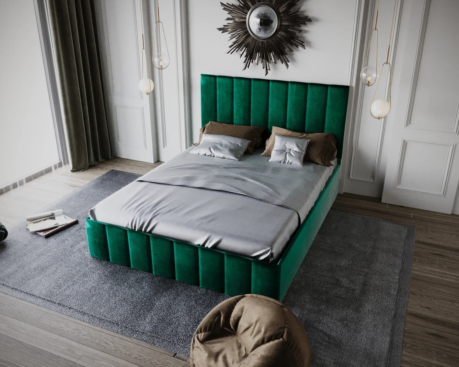 Pat Nobless Tapitat Verde Smarald 180x200 [3]