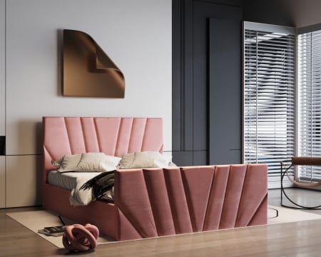 PATURI TAPITATE - Pat Tony Tapițat Roz