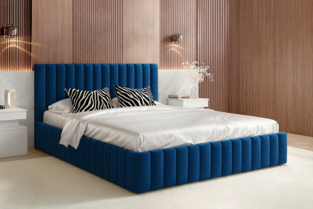 VELVET - Pat Velvet Tapițat Premium 180x200