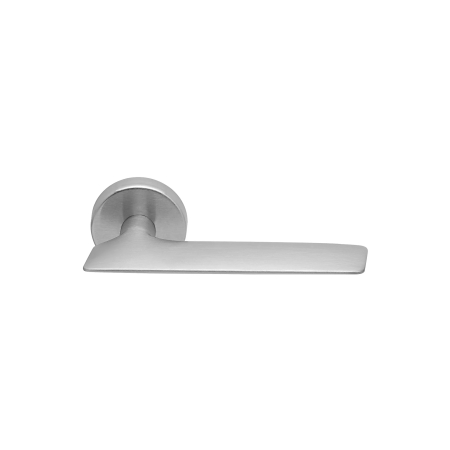 Mânere Uși - Maner usa Hygge Due Manital Italia design minimal liniar Mario Mazzer Giovanni Crosera aliaj zinc rozeta rotunda