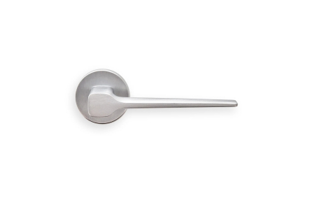 Mânere Uși - Maner usa Sonica Manital Italia design inspirat shamisen japonez Giulia Mazzer Giovanni Crosera aliaj zinc rozeta rotunda