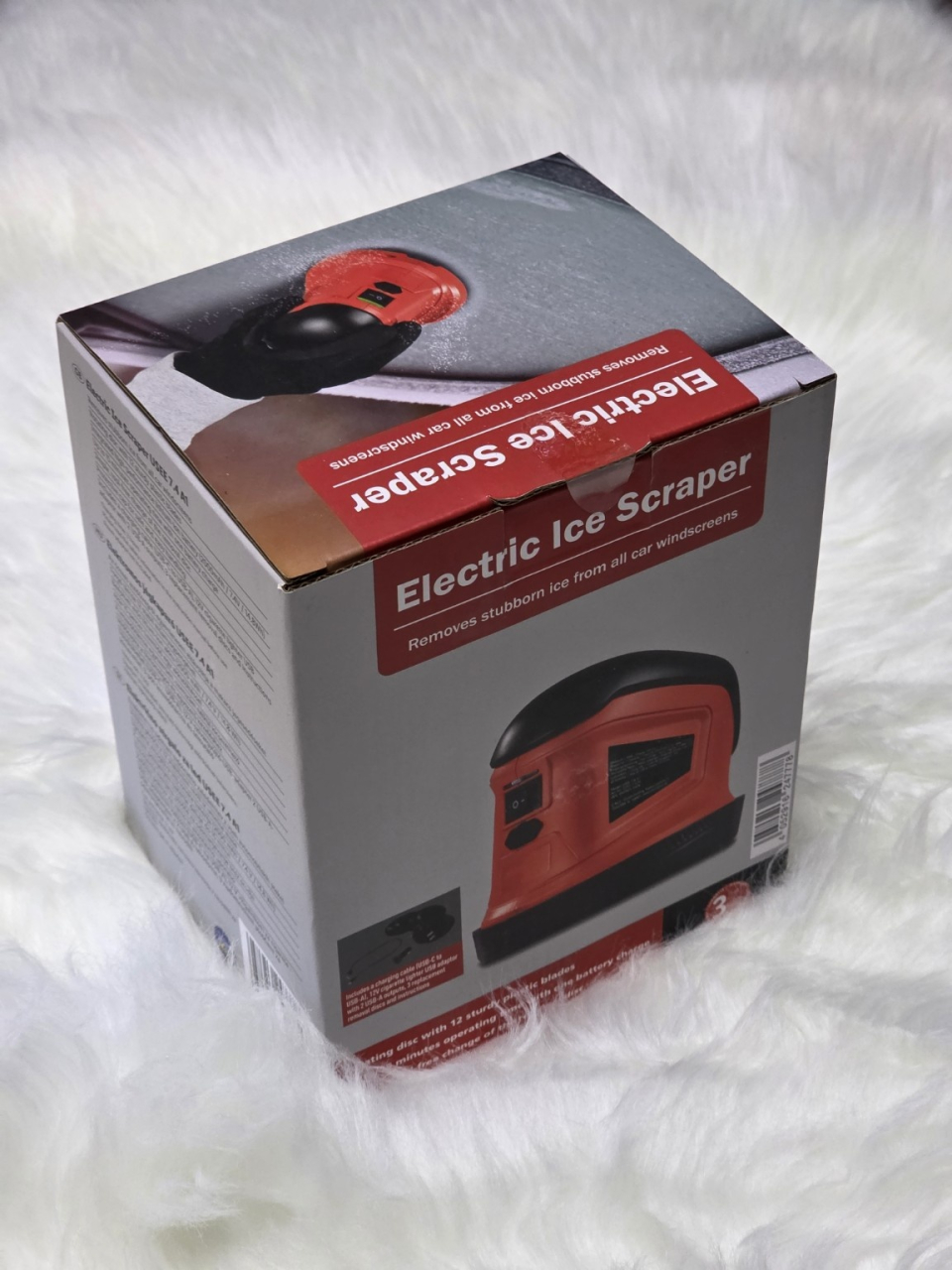 Răzuitor electric pentru gheață – Electric Ice Scraper, pentru parbriz auto [2]