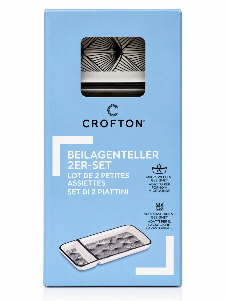 Set 2 suporturi pentru aperitive Crofton – design modern [2]