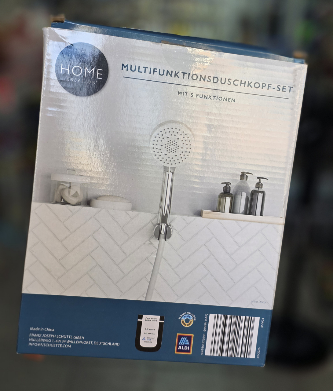 Set duș multifuncțional cu 5 funcții – Home Creation [2]