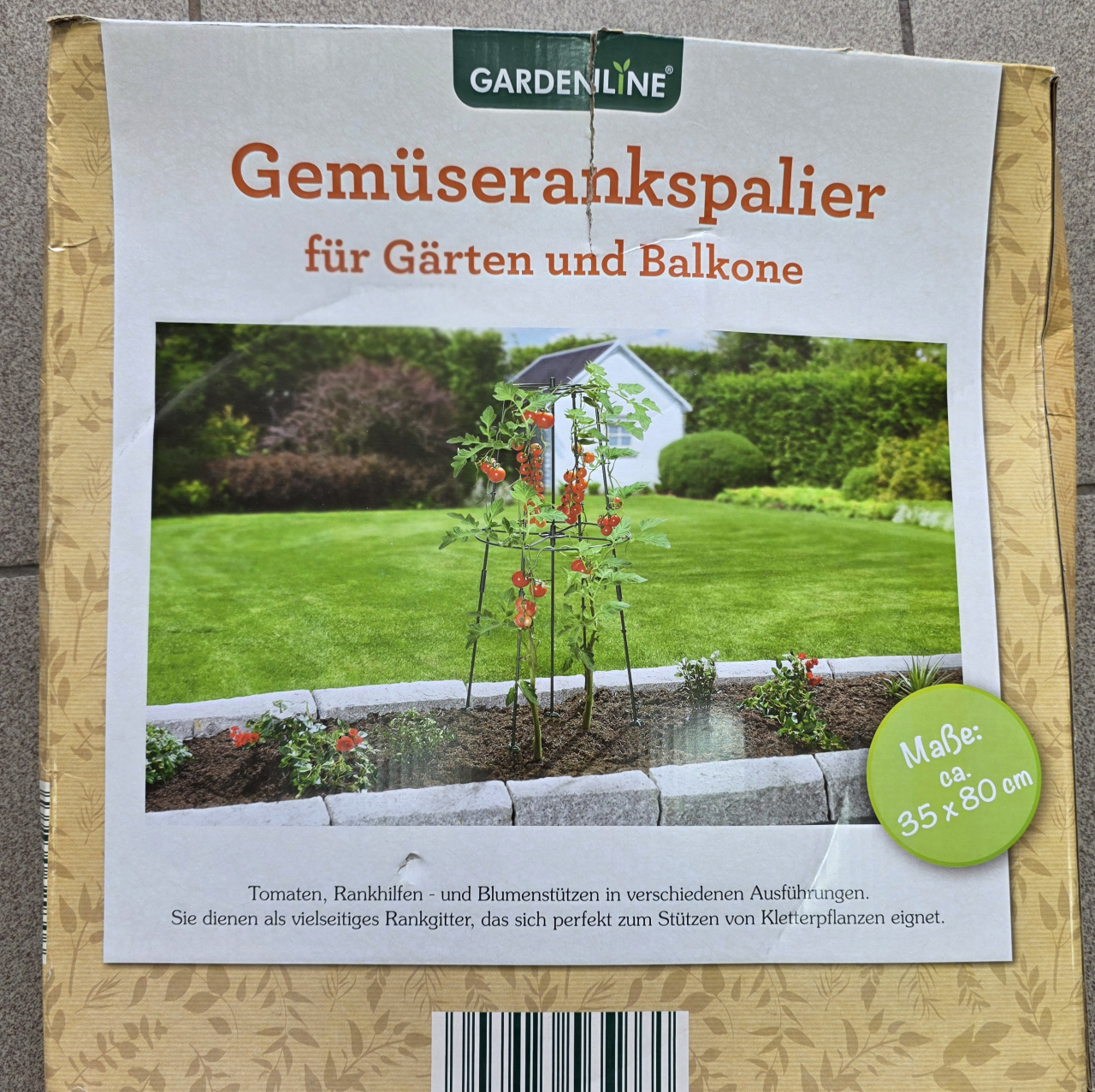 Suport pentru plante de grădină Gardenline – 35 × 80 cm [2]