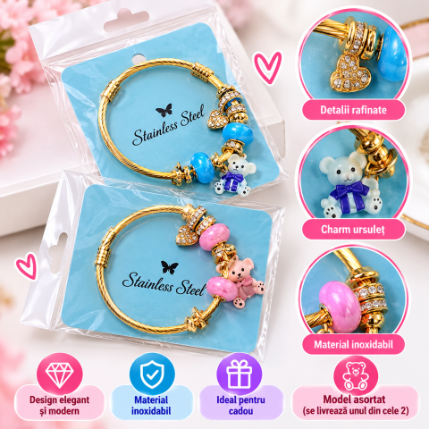 ACCESORII - Brățară ursuleț