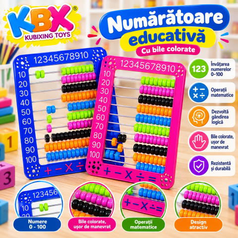 RECHIZITE ȘCOLARE - Numărătoare educativă
