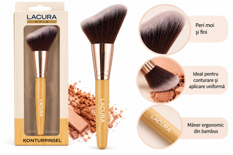 ACCESORII - Pensulă pentru conturare Lacura Skin