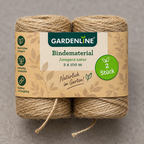 CASĂ& GOSPODĂRIE - Sfoară naturală de legat Gardenline – 2 × 100 m