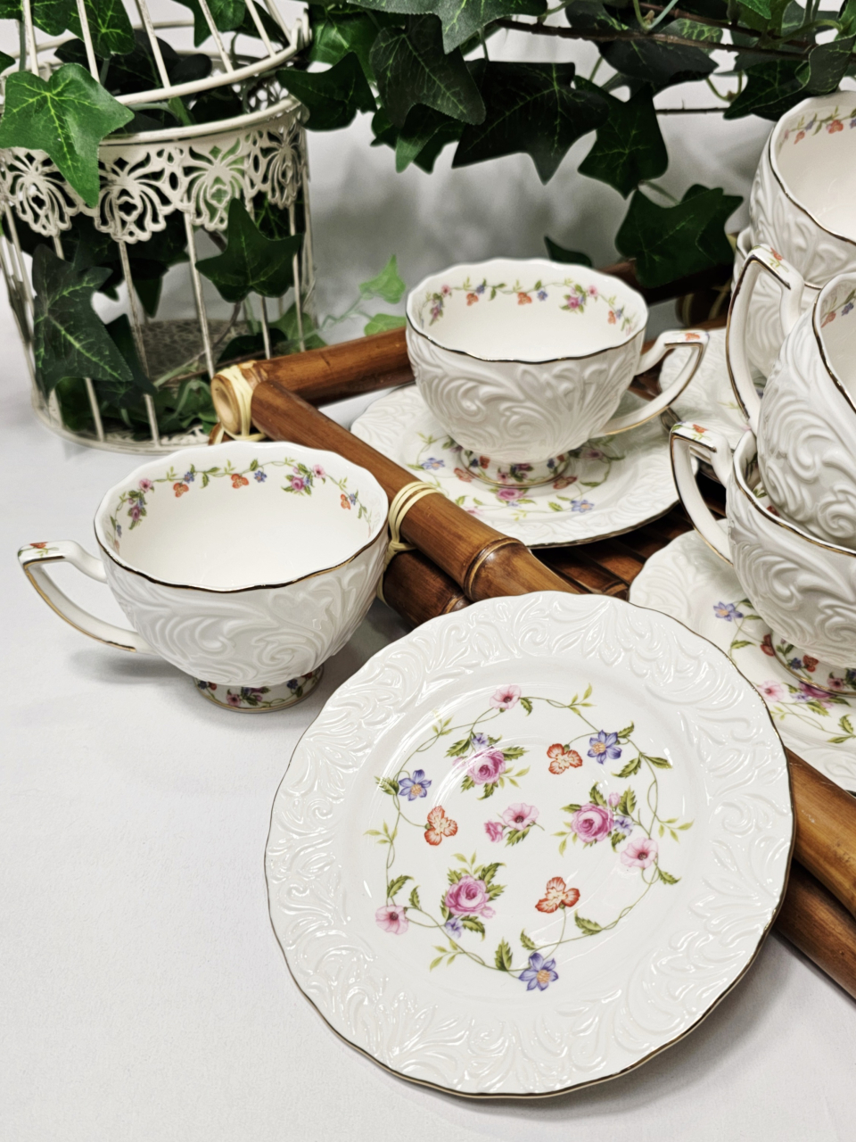 Set 2 piese Flori embosate [4]