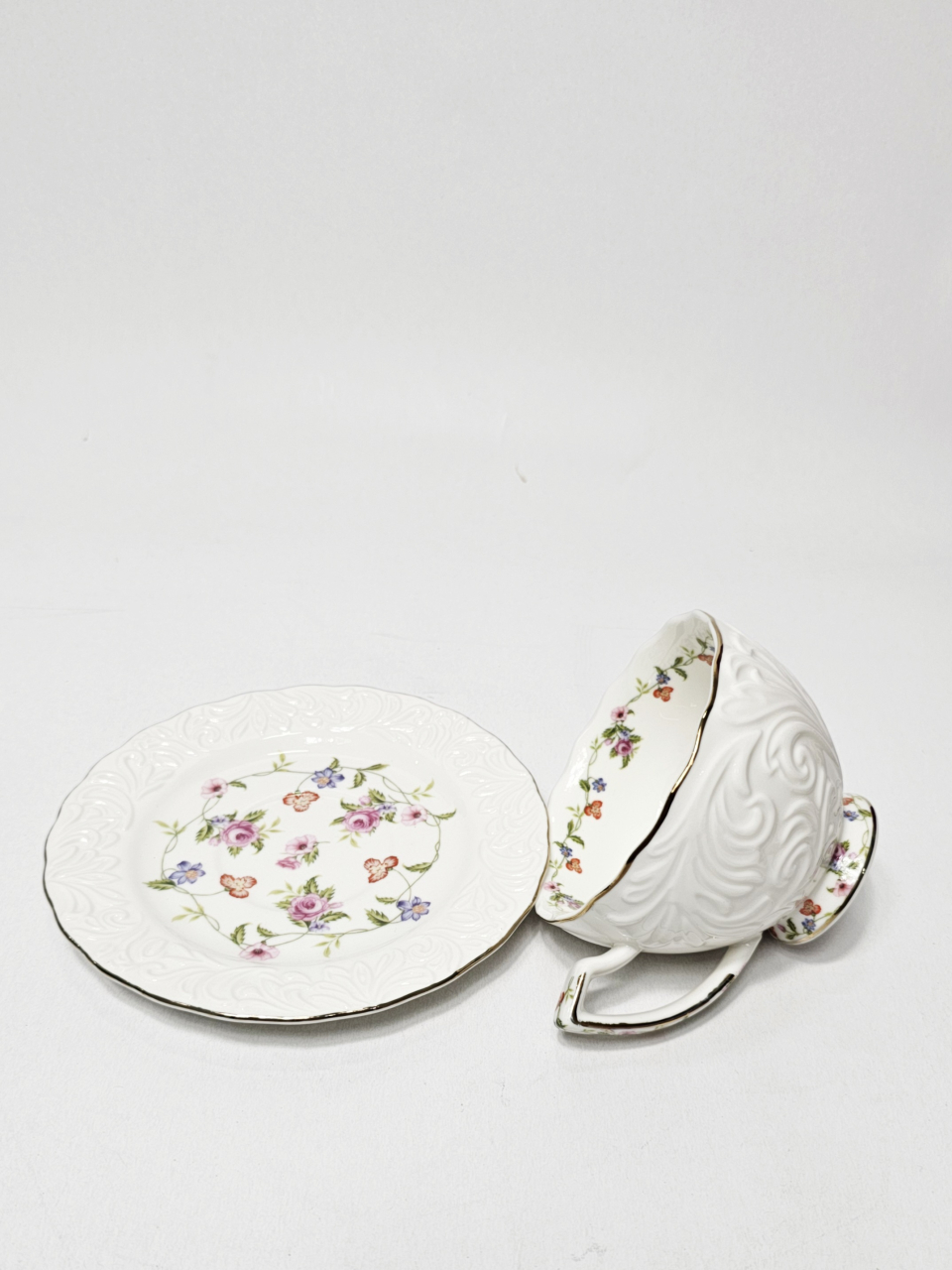 Set 2 piese Flori embosate [3]