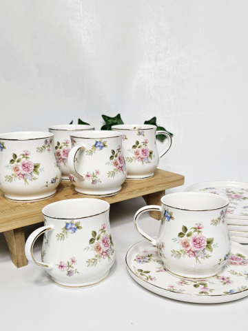 Cesti - Set 12 piese, ceramic Boem