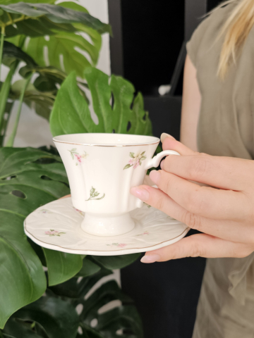 Cesti - Set 2 piese flori delicate