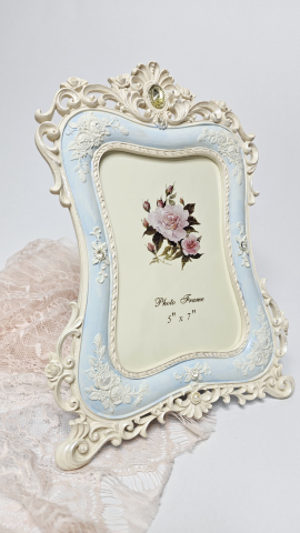 Rame Foto - Ramă foto stil baroc vintage, 5x7 inch