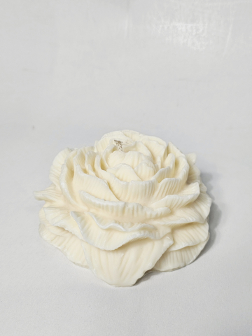 Lumânare decorativă Bujor ceara naturala [1]