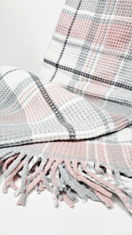 Paturi - Pătură pufoasă Model Roz, dimensiune 200/240 cm