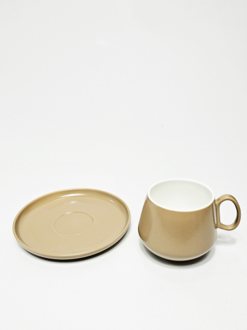 Set 2 piese - ceașcă și farfurioară cappuccino [2]