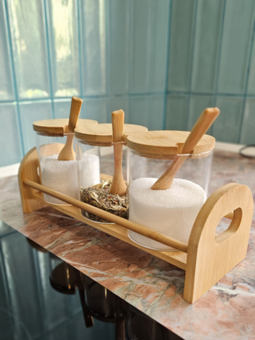 Recipiente condimente - Set recipiente condimente