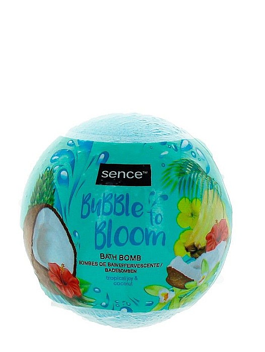SENCE BEAUTY Bila de Baie Efervescenta Tropical Joy & Coconut 120 g [1]