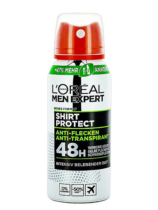 LOREAL Men Expert Spray Deodorant Barbati Shirt Protect 48H 100 ml [1]