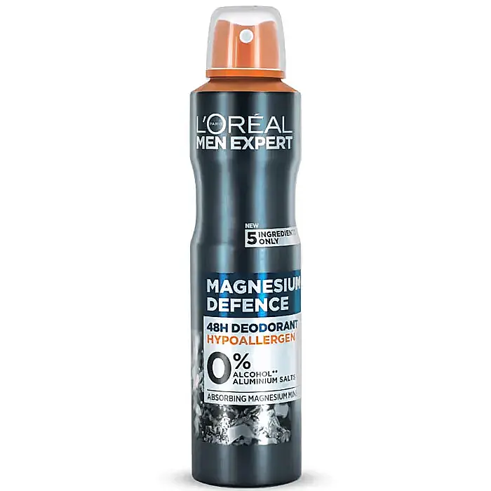LOREAL Men Expert Spray Deodorant Barbati MAGNESIUM DEFENCE 48H XL 250 ml [1]