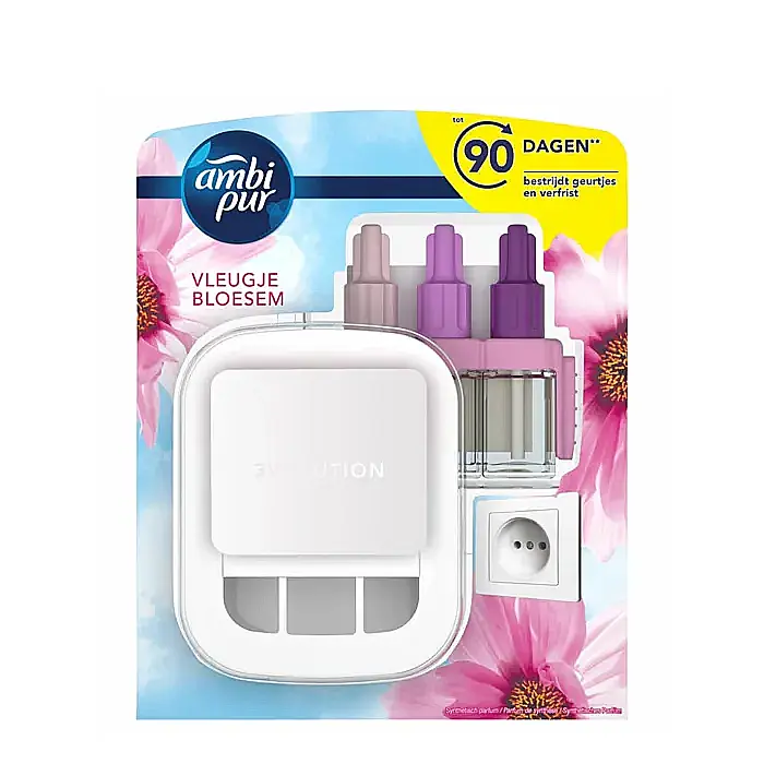 AMBI PUR Aparat Odorizant Priza+Rezerva 3Volution Flowers & Spring [1]