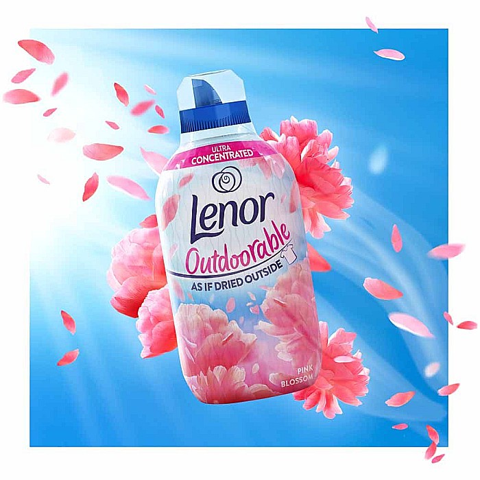 LENOR Balsam de Rufe Ultra Concentrat Pink Blossom 840 ml (60 spalari) [2]
